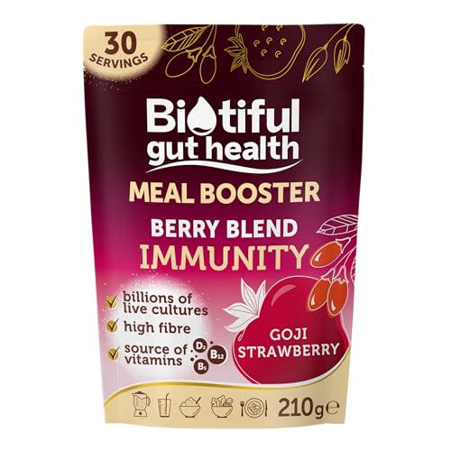Biotiful Gut Health 7 in 1 Meal Booster – 34 Billion CFU Probioti...