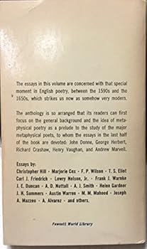 The Metaphysical Poets; Key Essays on Metaphysical Poetry and the Major Metaphysical Poets