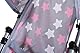 Knorrtoys 16844 - Puppenbuggy Liba - Star Grey pink