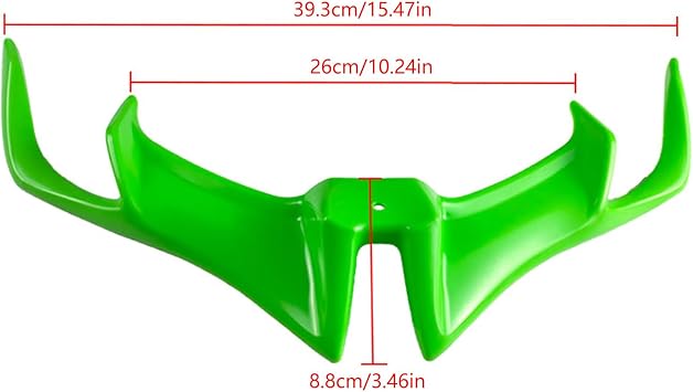Motorcycle Winglets ABS Aerodynamic Spoiler Wing Side Air Deflectors Motorcycle Fairing Winglets for Most Model