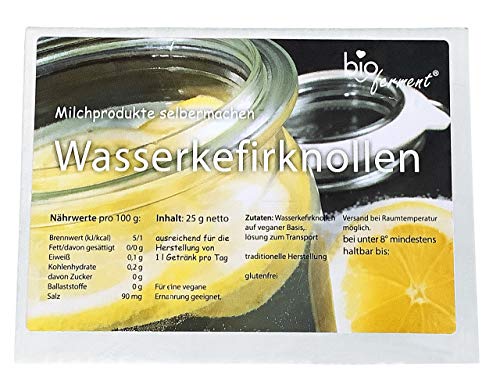 Bio-Wasserkefirknollen Cover