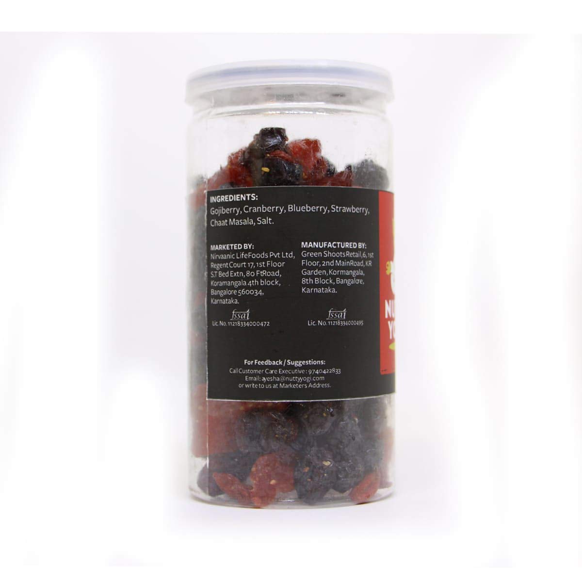 Nutty Yogi Very Berry Antioxidant Trail Mix 100 gm 2