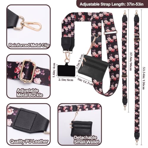 Image of XANGNIER Clip and Go Strap for Phone with Wallet Crossbody,Multicolor 36