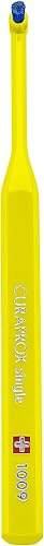 Curaprox CS 1009 Soft Single Tuft Toothbrush I 1009 CUREN® Bristles for Precise & Gentle Plaque Removal | Promotes Healthier Gums and Teeth, Perfect for Detail Brushing, Single Pack