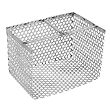 BESPORTBLE Hochleistungs Dachrinnenfilterkorb aus Edelstahl Universeller Ablaufkorb mit Effektivem Sieb für Gewerbliche Küchen und Bodenabläufe Korrosionsbeständig Werkzeuglose Montage