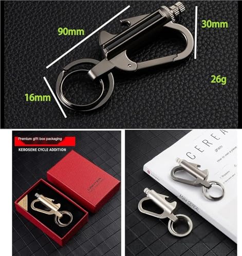 Encendedor Llavero 3 en 1 Metal para Camping 3 Pack miniatura 6