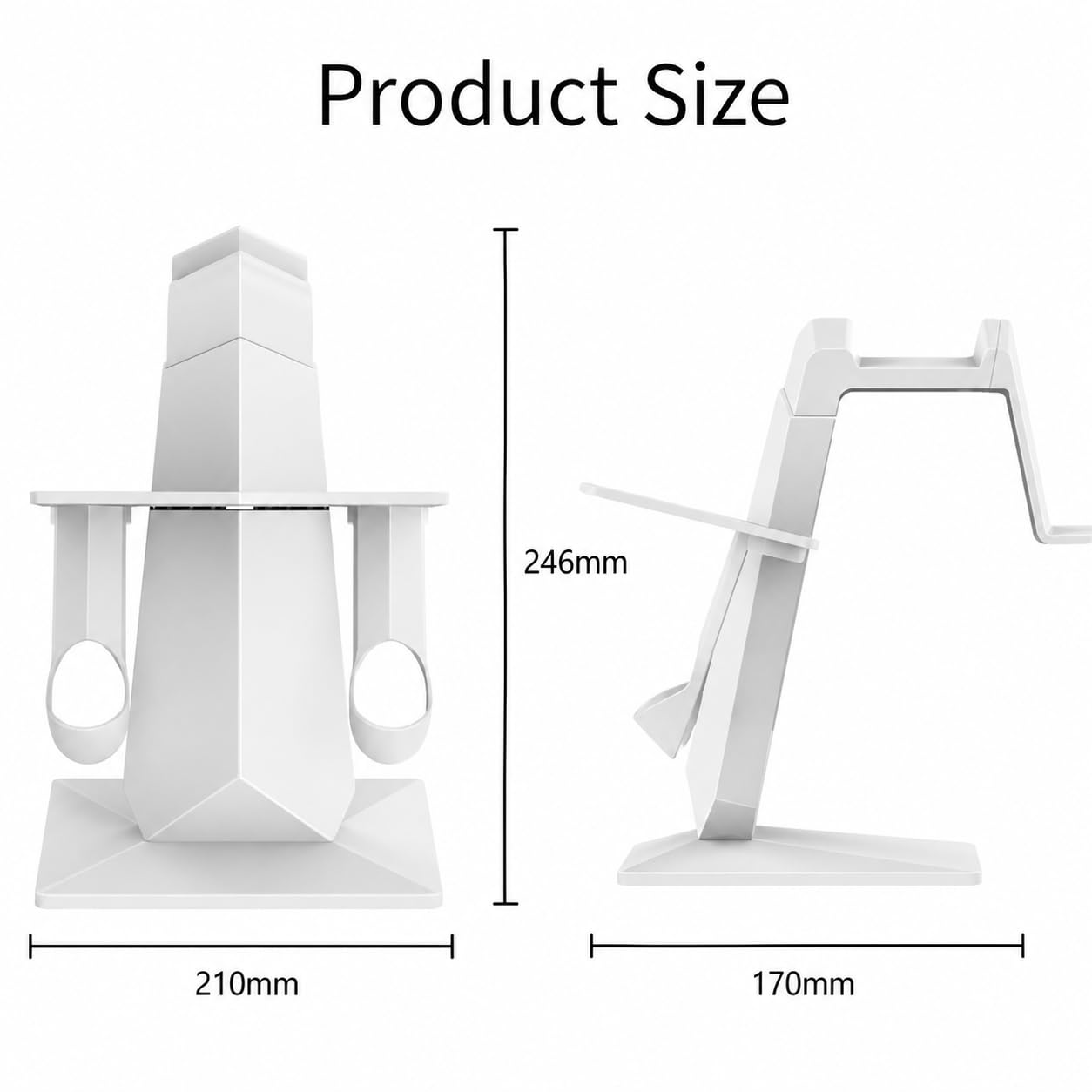 Supporto universale per cuffie VR e controller, salvaspazio