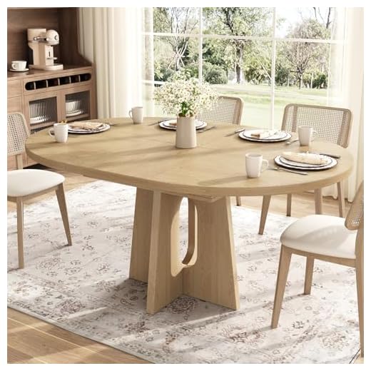 Epecoya Extendable Round Dining Table