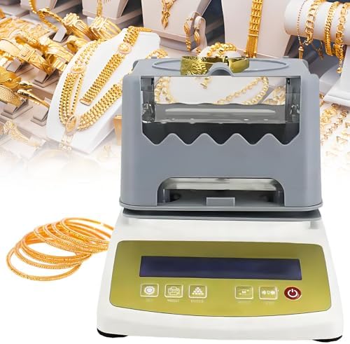 Precious Metal Tester - 0.001g/cm³ Precision Analyzer for Gold, Silver, Palladium & Platinum - Accurate Jewelry Testing Device for Valuable Metal Detection