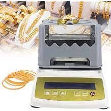 Gold Purity Tester Machine - 0.001g/cm3 Precision Analyzer for Gold, Silver, Palladium & Platinum - Jewelry Testing Device for Accurate Precious Metal Detection 300K