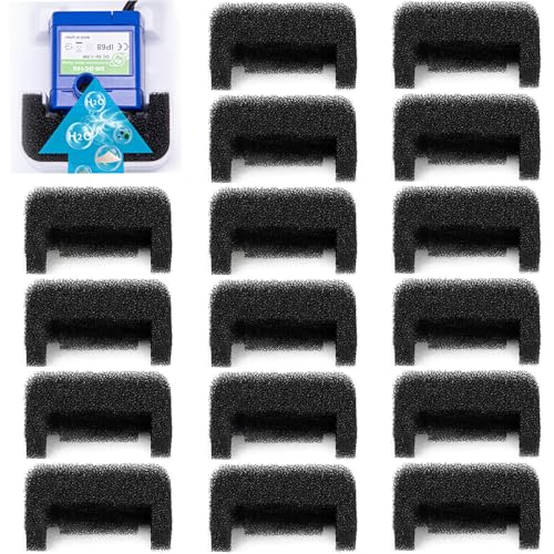 17 filtri per fontana per gatti, filtri in schiuma di ricambio per fontana per animali domestici, filtro a carbone attivo per fontana d'acqua per gatti, compatibile con dispenser di acqua potabile