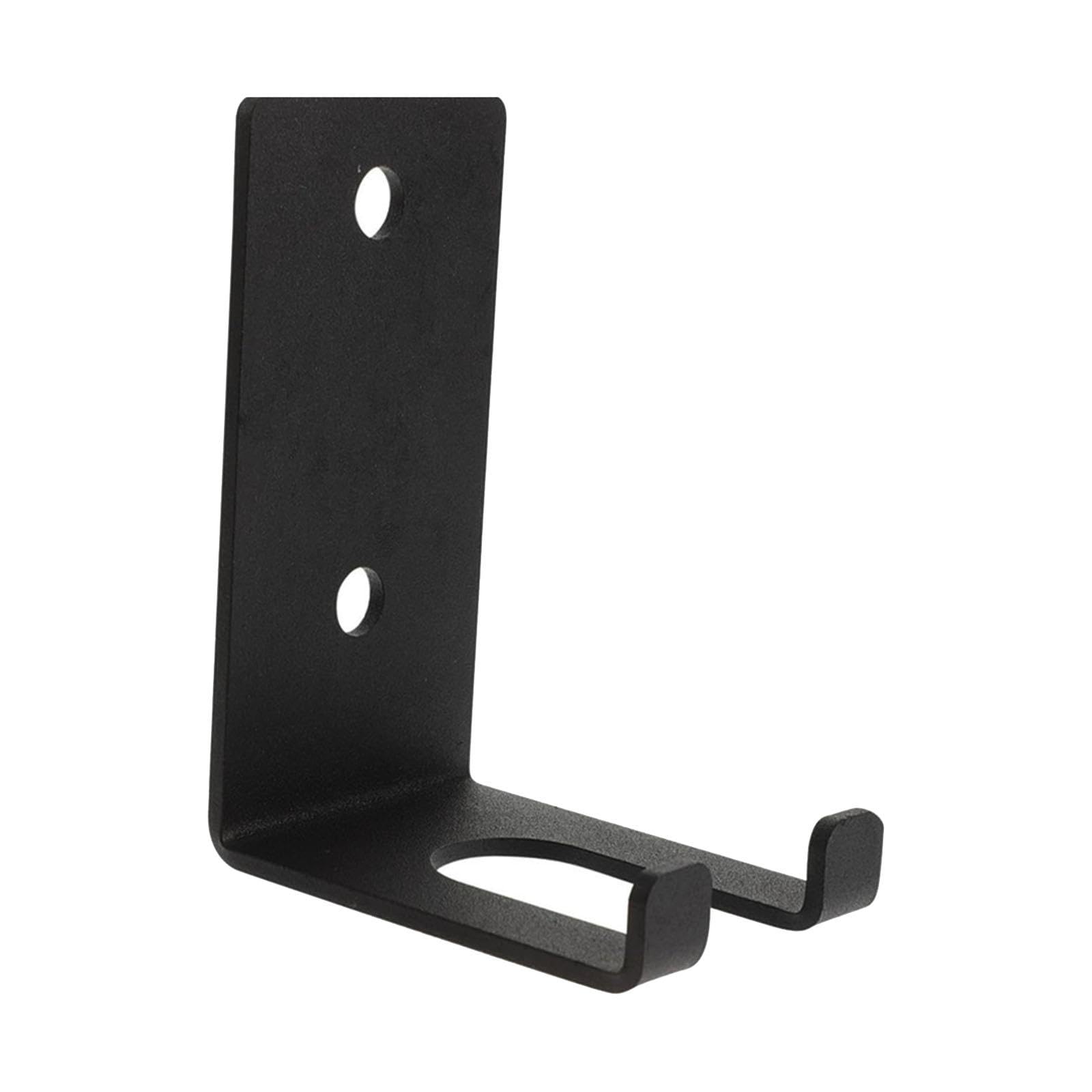 Barbell Bar Holder Minimalist Black Space Saving Metal Barbell Bar Wall Rack Single Bar Sporting Goods|Fitness Running & Yoga|Strength Training|Weight Storage-image-15