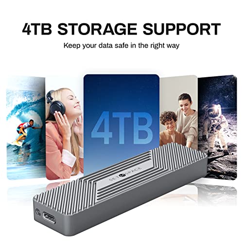 Gabinete NVME 40 Gbps y 10 Gbps miniatura 6