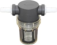Vista 2 de Inline Filter For Home Brewing 150 Micron 100 Mesh Water & Beer Filtering joyful(C 6mm Hose Barb)