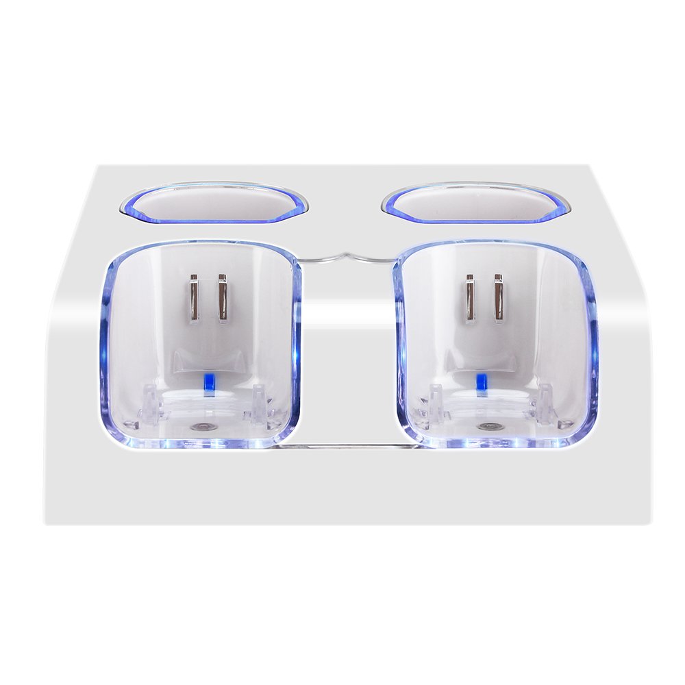 Wii controller Charger Dock,Galexh SHY02 Controller Charging Station With Rechargeable Batteries for Wii Remote(Random Color)