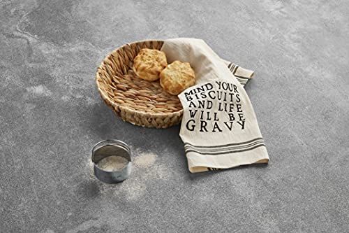 Panier à biscuits Mud Pie avec torchon et emporte-pièce de cuisine