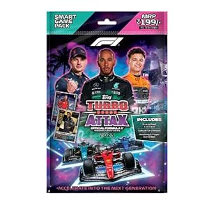 Topps F1 Turbo Attax Trading and Collectible Card Game (Smart Game Pack)