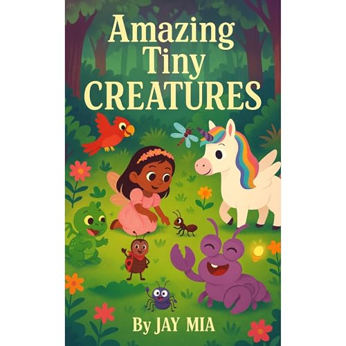 Amazing Tiny Creatures Audiolibro Por JAY MIA arte de portada