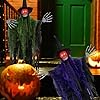 2 Pezzi Fantasma Halloween da Appendere, Horror Decorazione per Halloween, Interno Halloween Decorazione, Halloween Decorazione Scheletro per Esterno Giardino #5