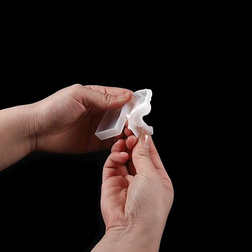 Miniatura 3 de Moldes de silicona para colgante de montaña, molde de resina epoxi de montaña de isla de cristal, para manualidades, fabricación de joyas, moldes de