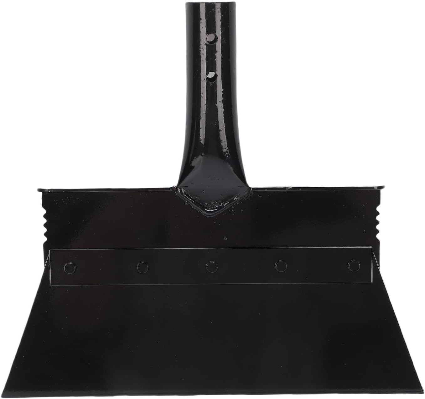 Wide Garden Flat Shovel Head 28cm Stainless Steel Weed Scraper Blade with Screws Patio Moss Remover & Snow Shovel Attachment Heavy Duty Garden Tool Head