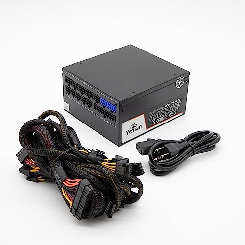Yeyian Alimentatore per gaming Raiden 80 Plus Oro RGB Series 850, 12 V, 850 W, nero (YFR-46701) - Alimentatore - Immagine 2