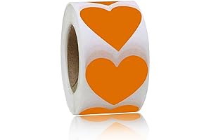 Adorable Heart-Shaped Unity Day Stickers