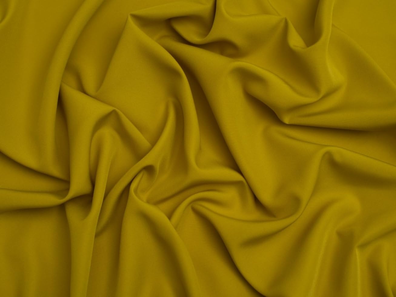 Minerva Core Range Soft Touch Crepe Apparel & Dress Fabric Chartreuse - Lightweight & Suitable for Dressmaking - Approx Width: 110cm / 44" - Sold per metre