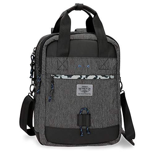 Pepe Jeans Raw Mochila adaptable para portátil 15.6 pulgadas  con bandolera