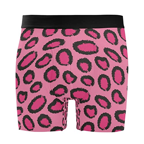 Bóxer para hombre de leopardo que evita rozaduras con su tejido ultrasuave