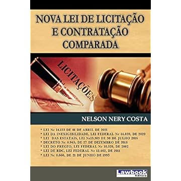 Capa do livro Nova Lei De Licitação E Contratação Comparada