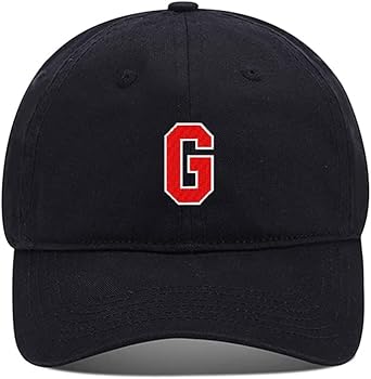 Men Baseball Cap Athletic Letter G Embroidery Hat Embroidered Adjustable Hats Cotton Caps Unisex