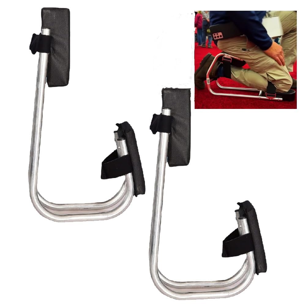 Rodilleras para jardín, paquete de 2, protege las rodillas, espalda, cintura, herramientas de ahorro de trabajo, para jardinería, libera tus rodillas, perfecto para jardineros, trabajo