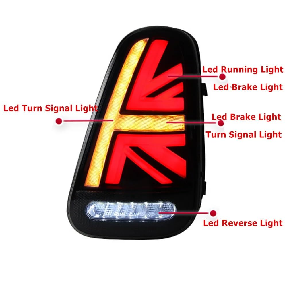 Amazon.co.jp: テールランプ ミニクーパー R50 R52 R53 テールライト