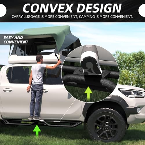 Estribos para Toyota Tacoma 2005-2023, diseño dos peldaños miniatura 7