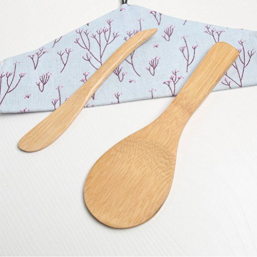 BESTOMZ Kit de fabricação de sushi 15 peças: 2 tapetes de rolamento de sushi 1 toalha 1 espátula de