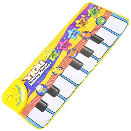 SMTSMT 2016 Touch Play Keyboard Musical Music Singing Gym Carpet Mat Kids Gift