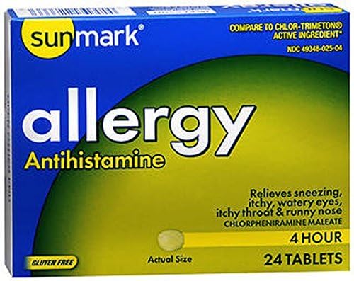 Sunmark Allergy Antihistamine 24 tablets by Sunmark