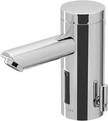 Miniatura 7 de Sloan Optima EAF-250-ISM 3335061 - Grifo sin contacto activado por sensor de grado comercial con accesorios de montaje, mezclador lateral integrado