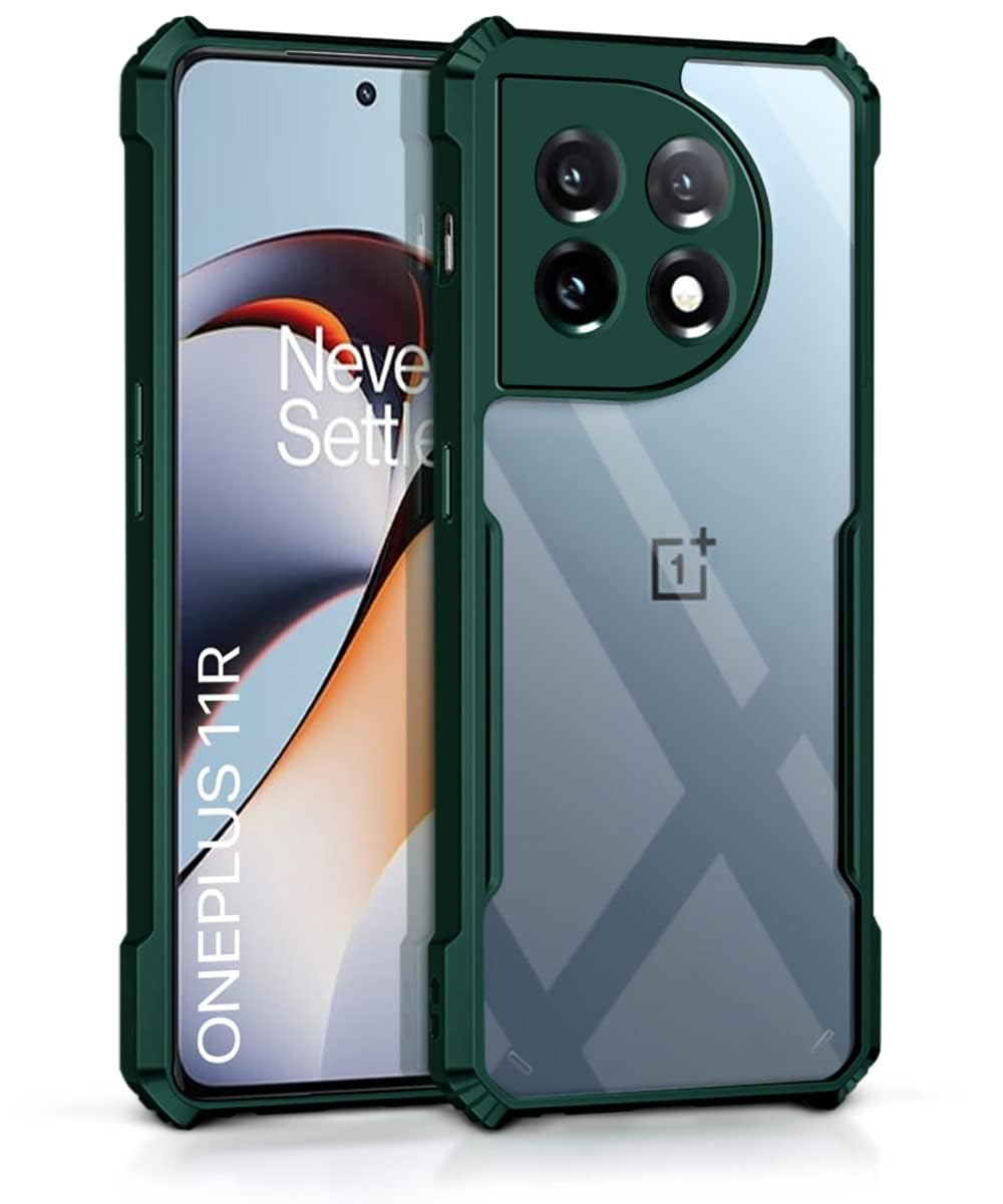 OnePlus 11R Case - Clear TPU+PC Shockproof -1