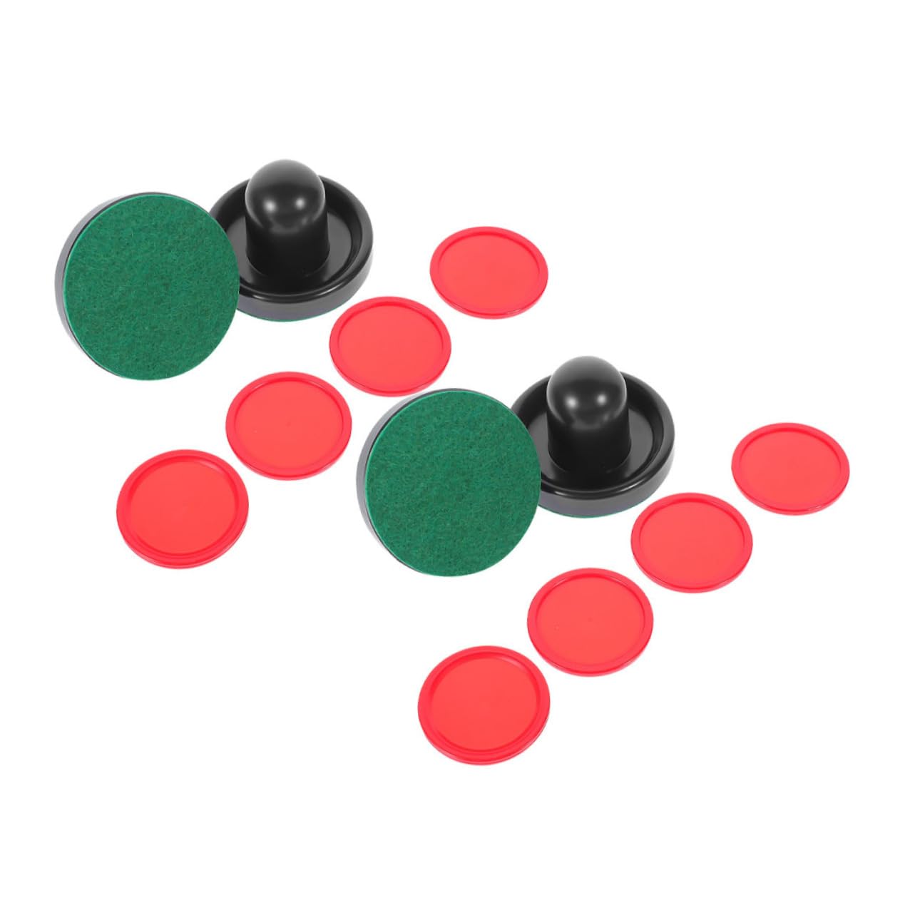 Toddmomy 8 Ensembles Patins et Rouges pour Tables de Jeux pour Entre et Fêtes