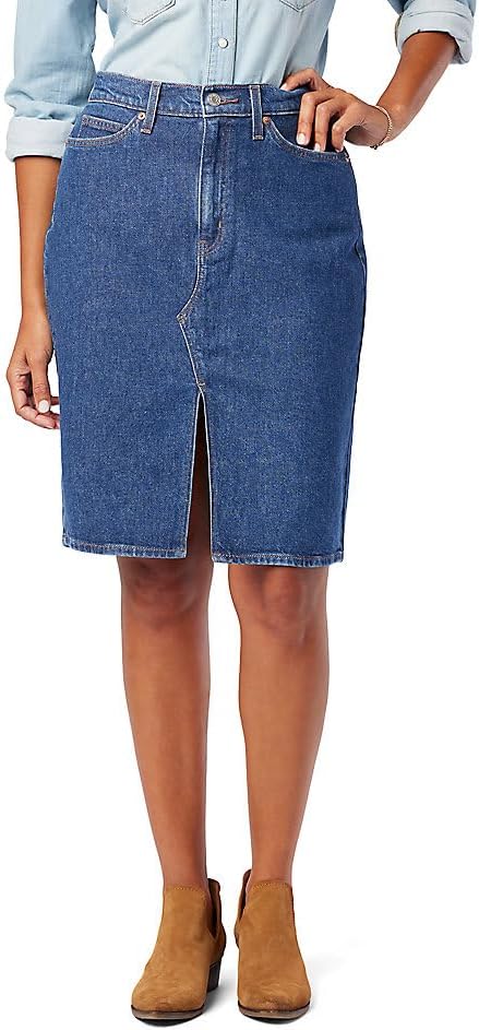 Levi Strauss Signature Gold Women's Heritage Midi Skirt (Also Available in Plus)