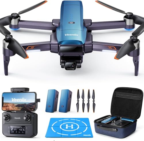 Veeniix 4K drone with camera for adutls, drone for beginner