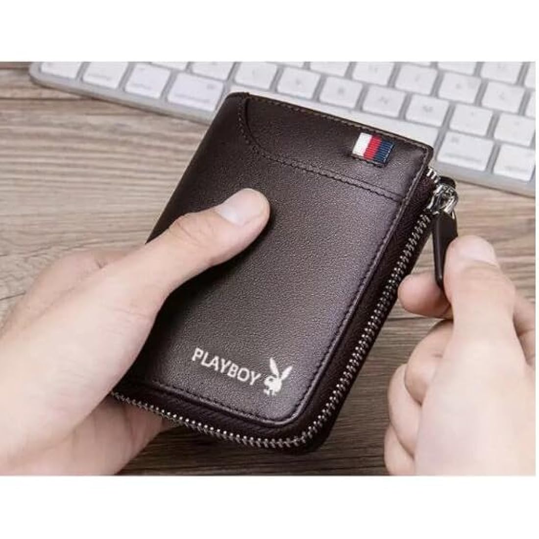 Buy Unisex Genuine Leather Wallet with Zipper | RFID Buy Unisex Genuine Leather Wallet with Zipper | RFID