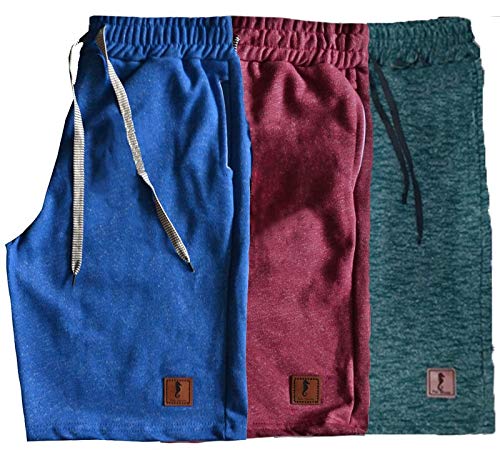 Kit 03 Bermudas Moletom Polo Marine (Kit 02, M)