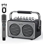Amazon.com: MLOVE Karaoke Machine for Adults with 2 Wireless
