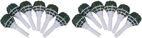 Miniatura 7 de VOSAREA 12 Uds. - Mango floral nupcial para ramo de boda, mango de espuma para flores frescas, flores de seda