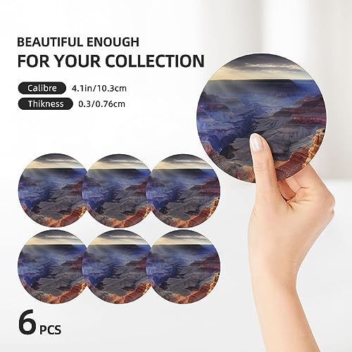 Dessous de verre absorbants céramique pour stopper les taches d'eau - 3