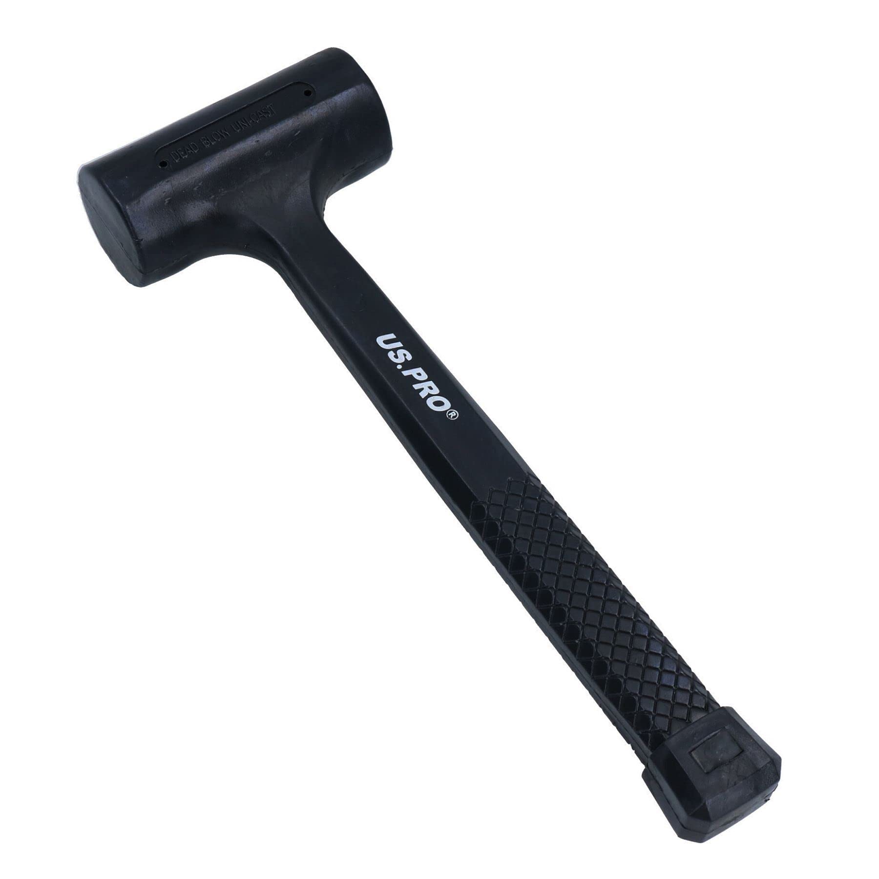 2LB Dead Blow Hammer Mallet Shot Loaded Head Impact Hammer Recoil