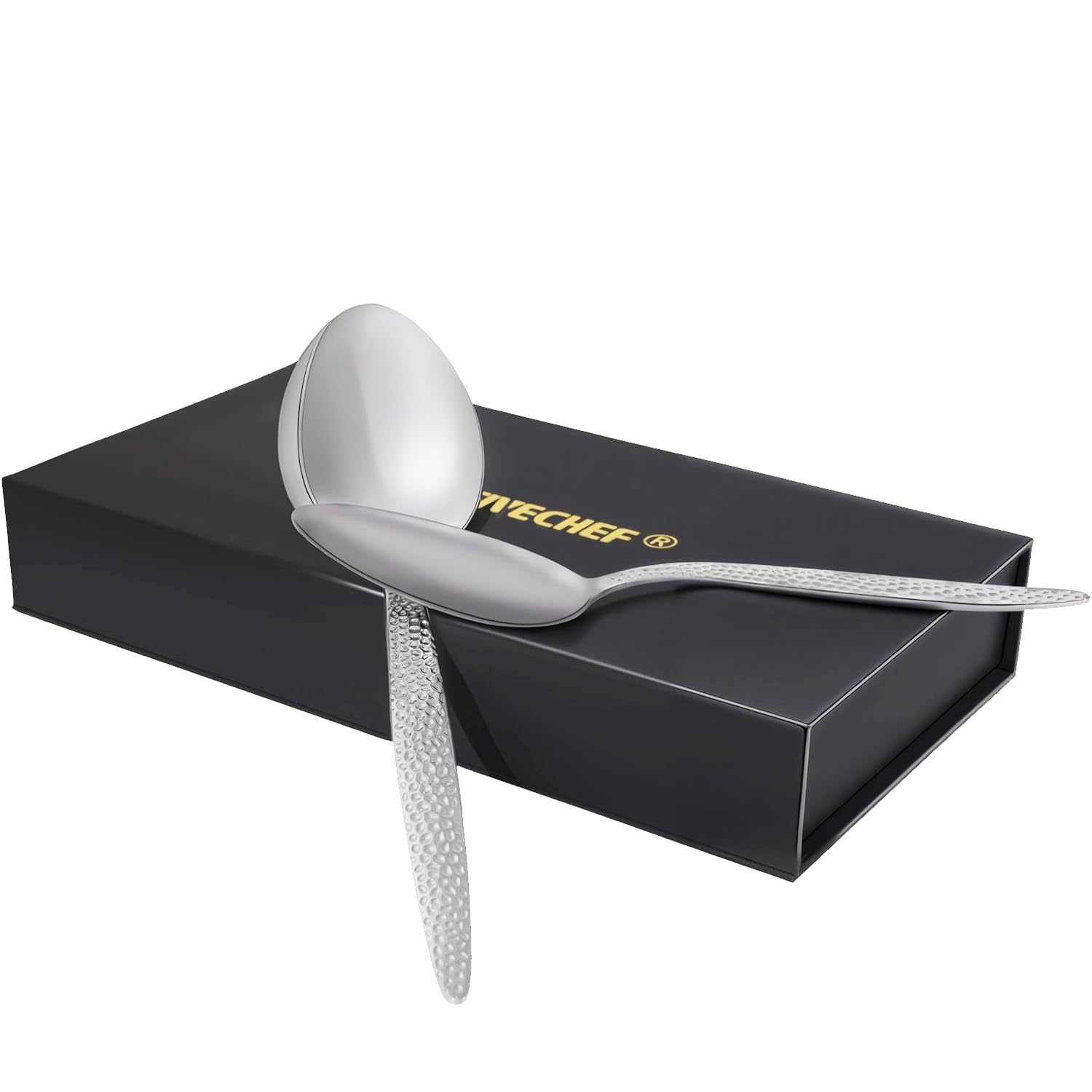 Amazon.com: CREATIVECHEF Kunz Cooking Spoons, Stainless Steel